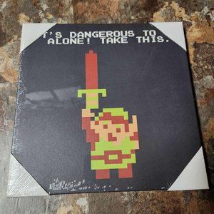 The Legend of Zelda 12" x 12" Canvas Print - Brand new in plastic